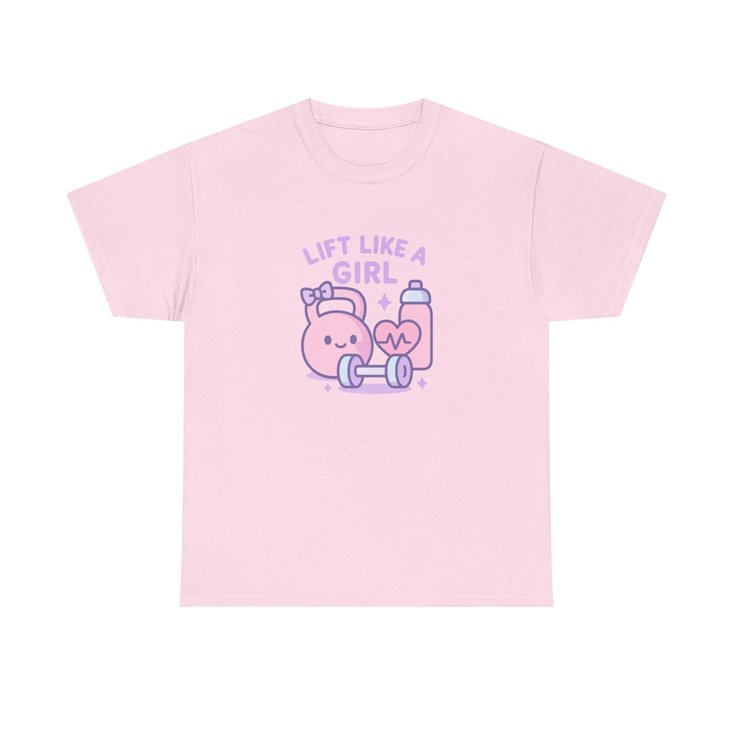 Lift Like A Girl Cotton Tee