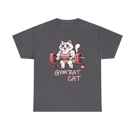 Gym Cat Cotton Tee