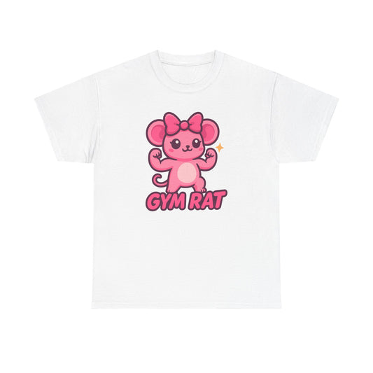 Pinky Gym Rat Cotton Tee