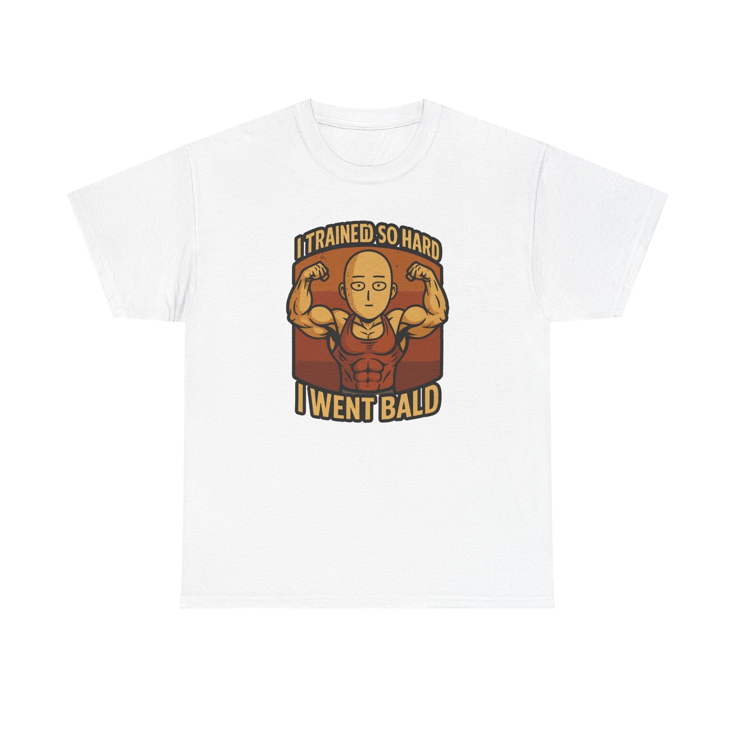 I went bald Cotton T-shirt