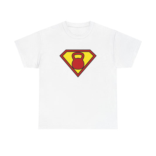 Superman Kettlebell Cotton T-shirt