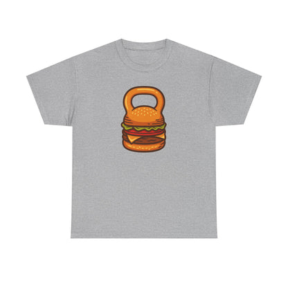 Burger Kettlebell Cotton T-shirt