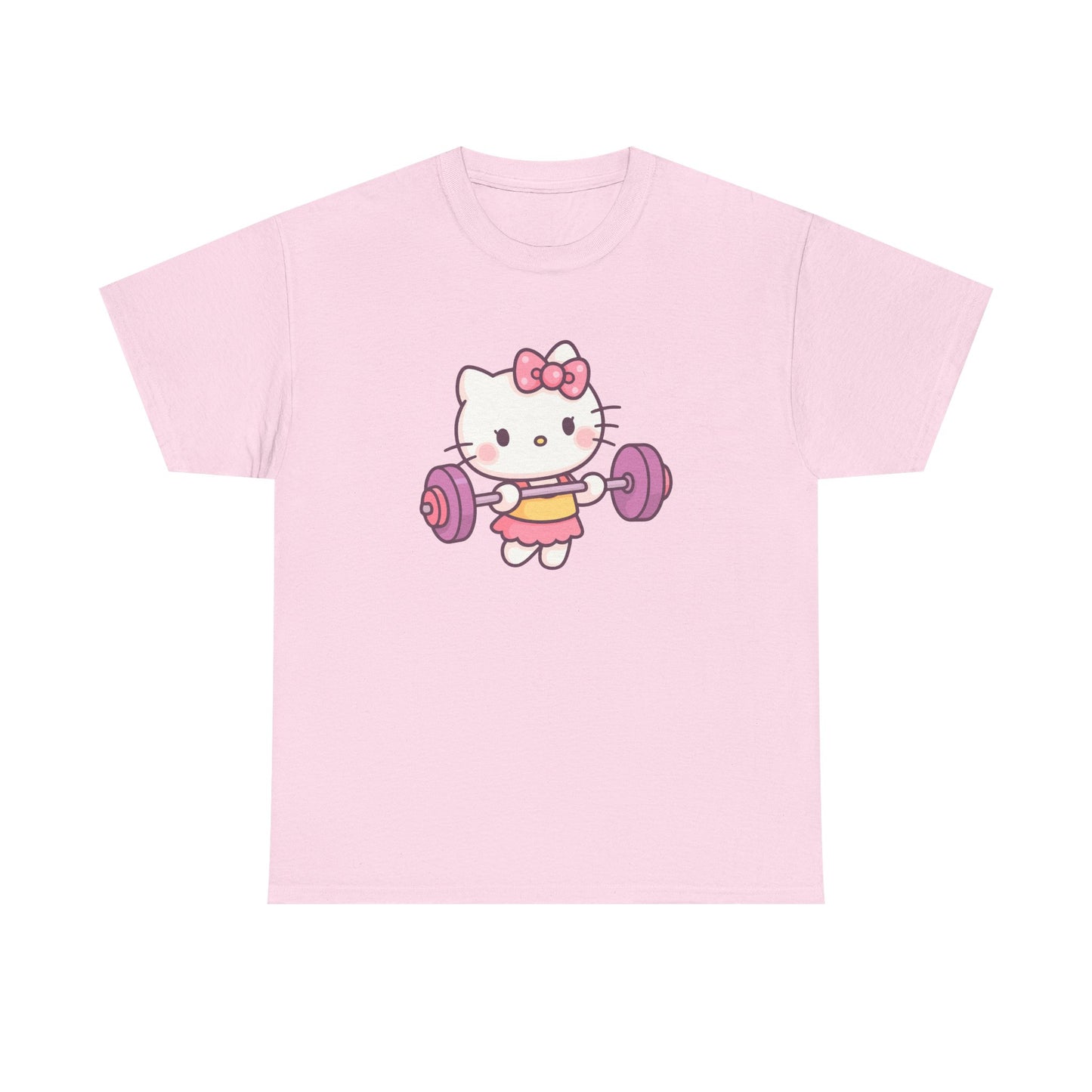 hello kitty barbell Cotton Tee