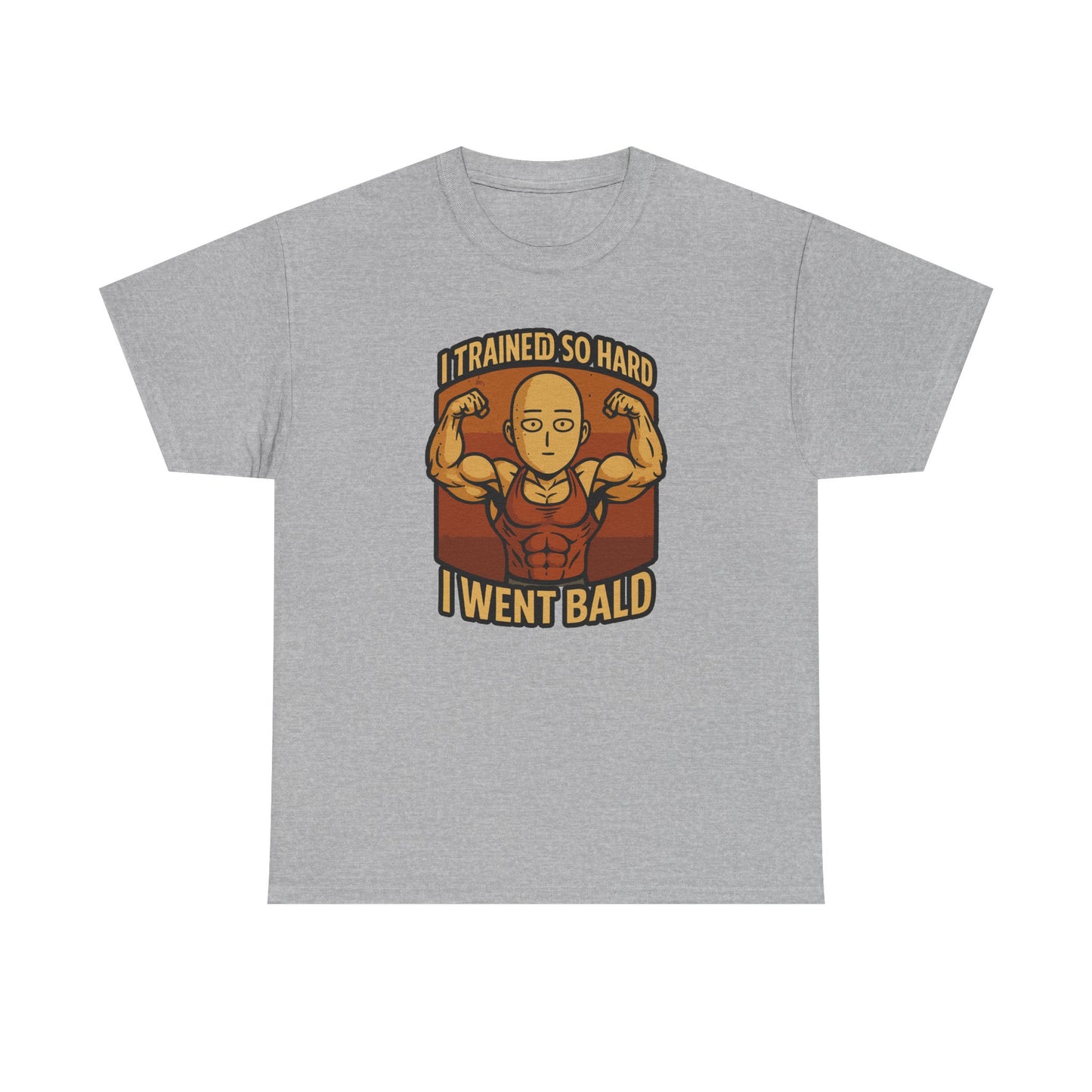 I went bald Cotton T-shirt
