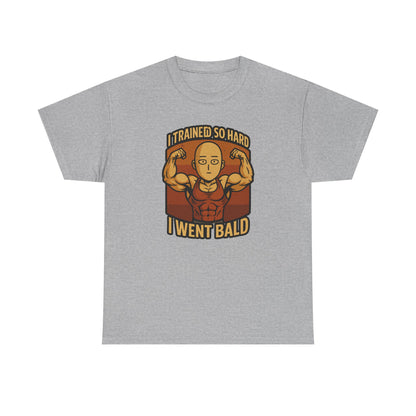 I went bald Cotton T-shirt