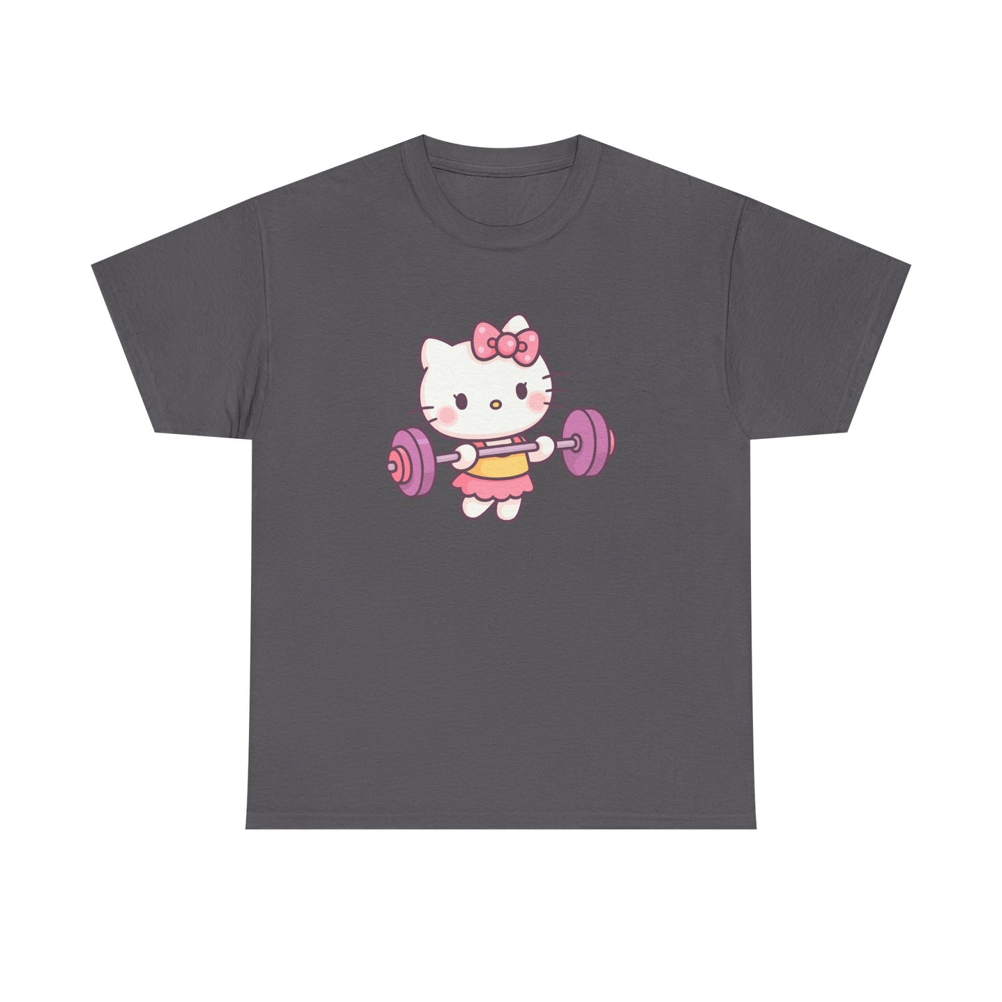 hello kitty barbell Cotton Tee