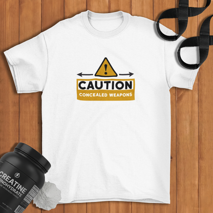 Concealed Weapons Cotton T-shirt