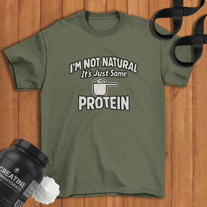 i am not natural Cotton T-shirt