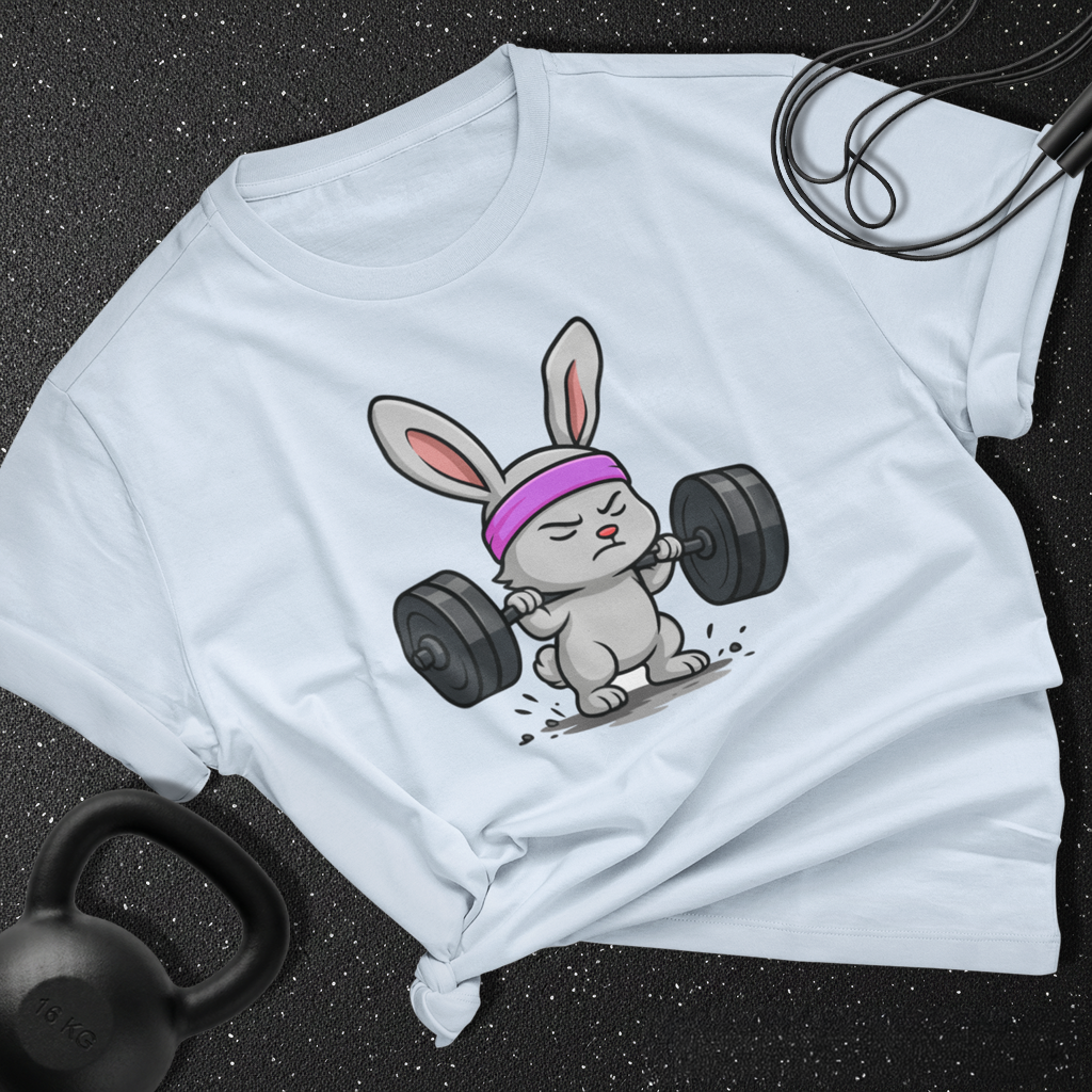 Rabbit the lifter Cotton Tee