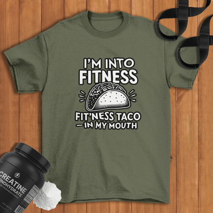 i'm into Fitness Cotton T-shirt