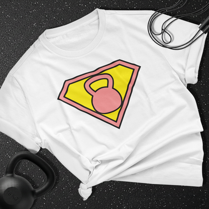 Superwoman kettlebell Cotton Tee