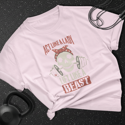 lift like a beast Cotton Tee