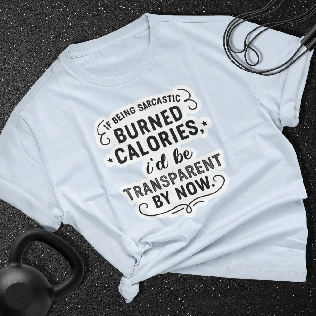 I'd be transparent by now Cotton Tee