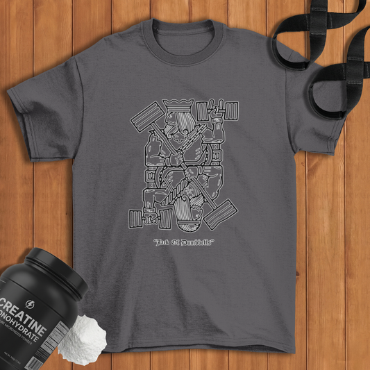 King of dumbbells Cotton T-shirt