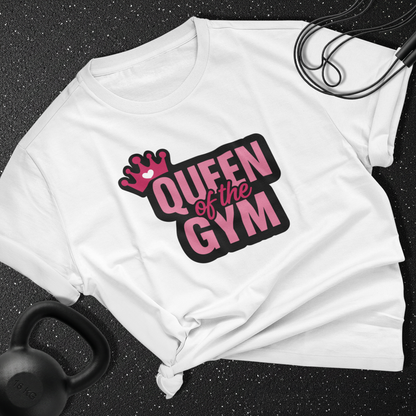Queen Of The Gym Cotton Tee