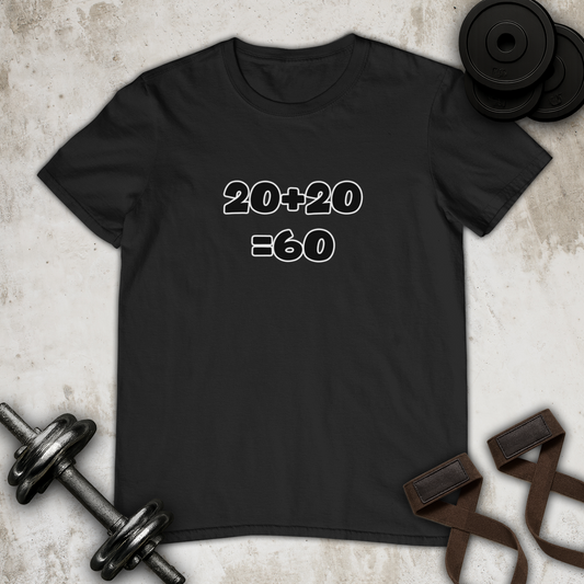 20 + 20 = 60 Cotton T-shirt