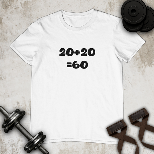20 + 20 = 60 Cotton T-shirt