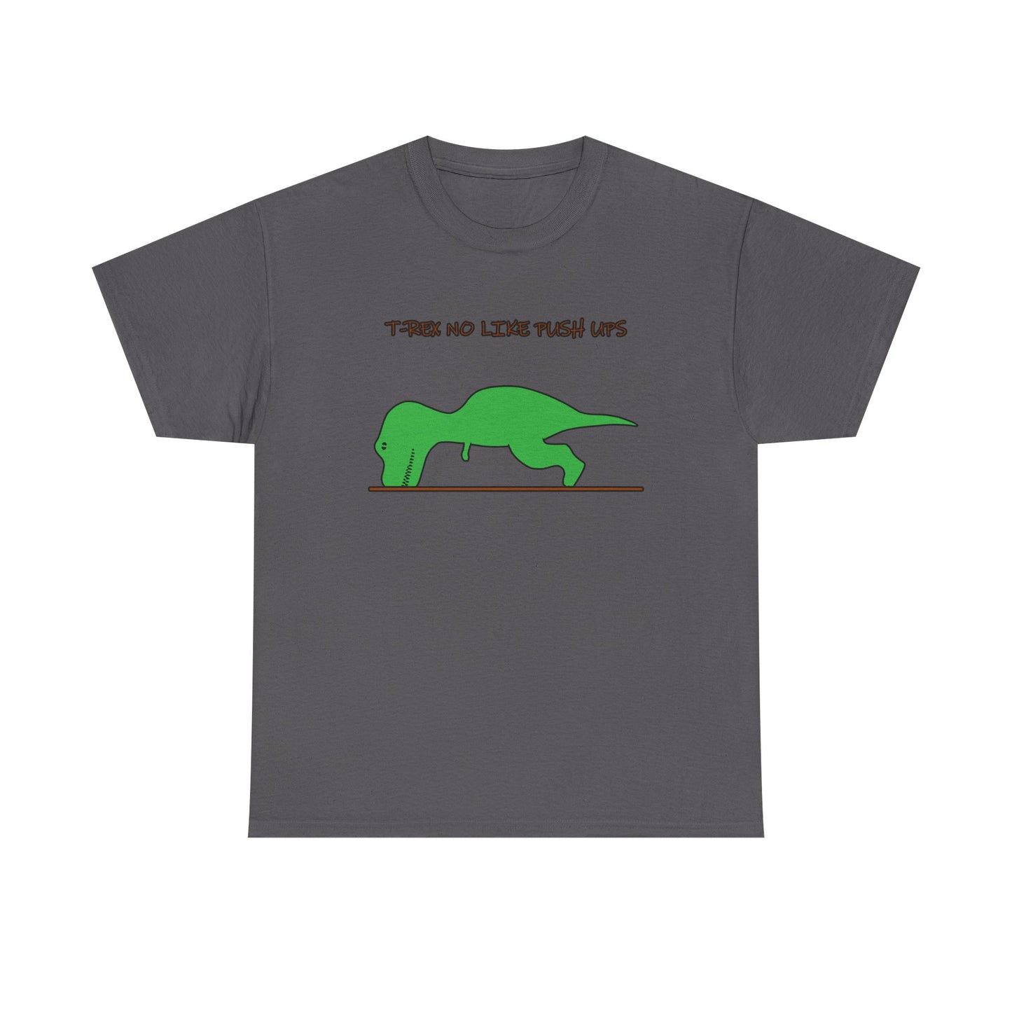 T-rex no like push ups Cotton T-shirt
