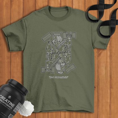 King of dumbbells Cotton T-shirt
