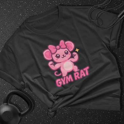 Pinky Gym Rat Cotton Tee