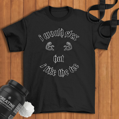 I would flex Cotton T-shirt