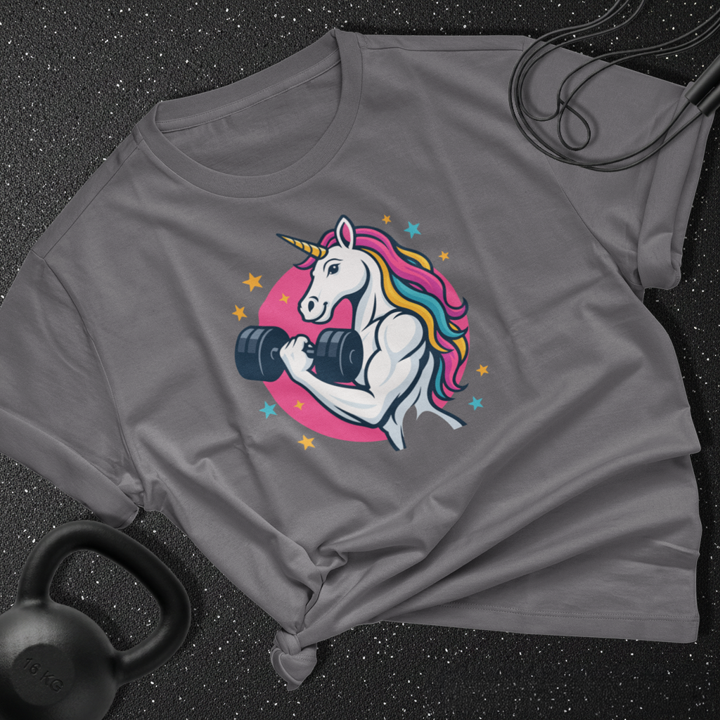 Unicorn the lifter Cotton Tee