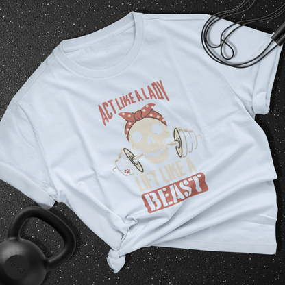 lift like a beast Cotton Tee