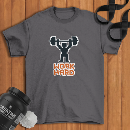 pixeled lifter Cotton T-shirt