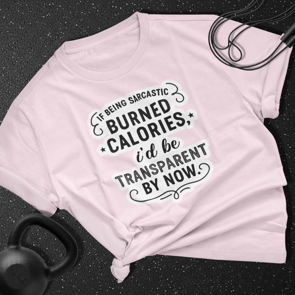 I'd be transparent by now Cotton Tee
