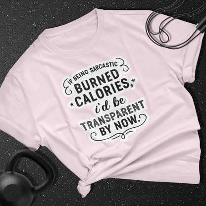I'd be transparent by now Cotton Tee