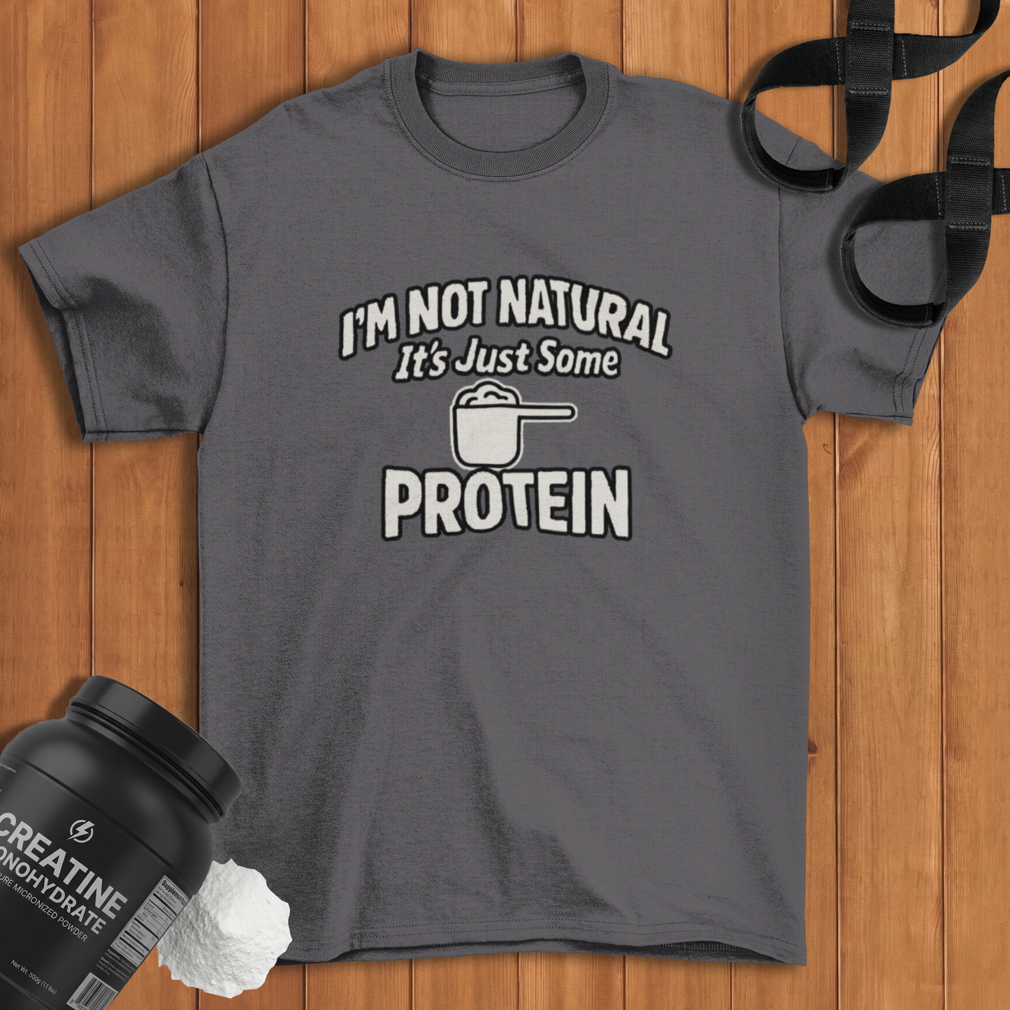 i am not natural Cotton T-shirt