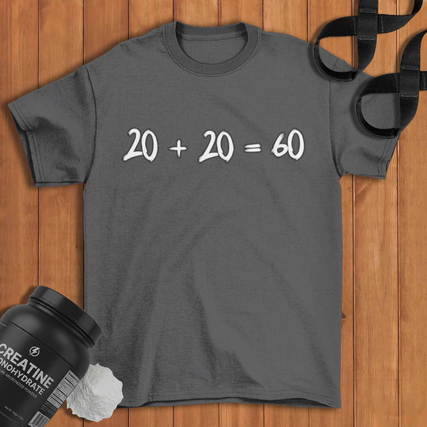 20 + 20 = 60 Cotton T-shirt