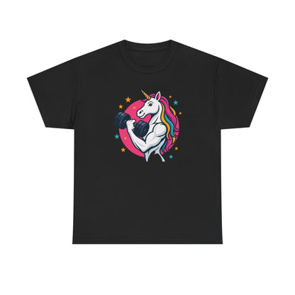 Unicorn the lifter Cotton Tee