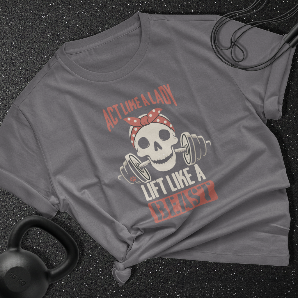 lift like a beast Cotton Tee