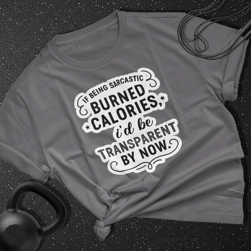 I'd be transparent by now Cotton Tee