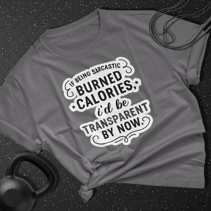 I'd be transparent by now Cotton Tee