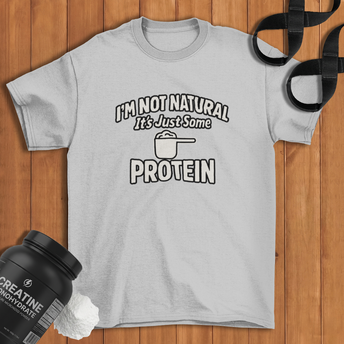 i am not natural Cotton T-shirt
