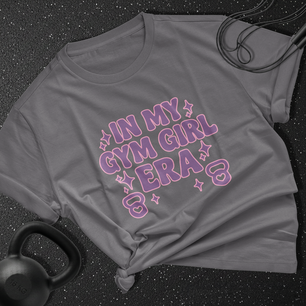 in my gym girl era Cotton Tee