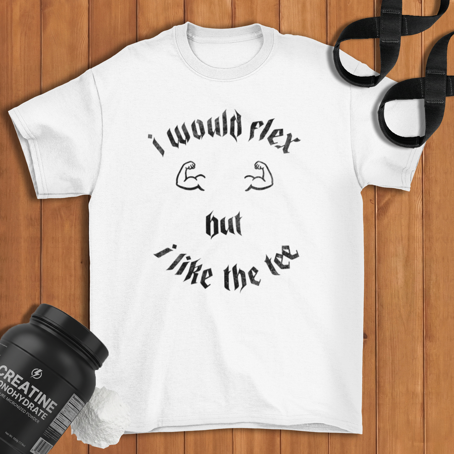 I would flex Cotton T-shirt