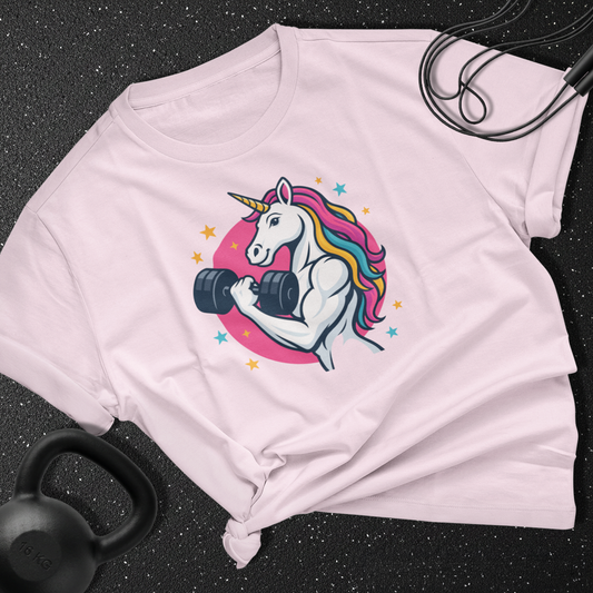 Unicorn the lifter Cotton Tee