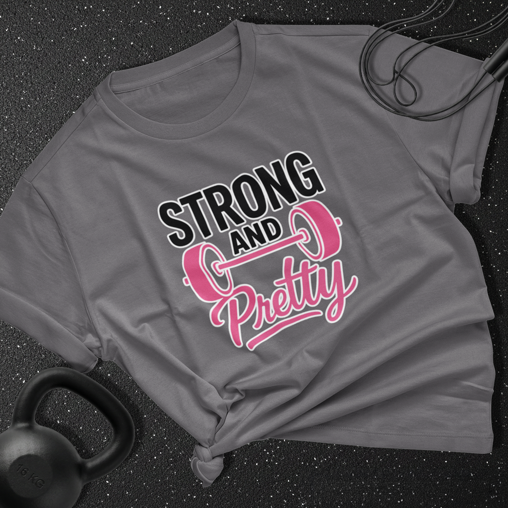 Strong And Pretty Cotton Tee