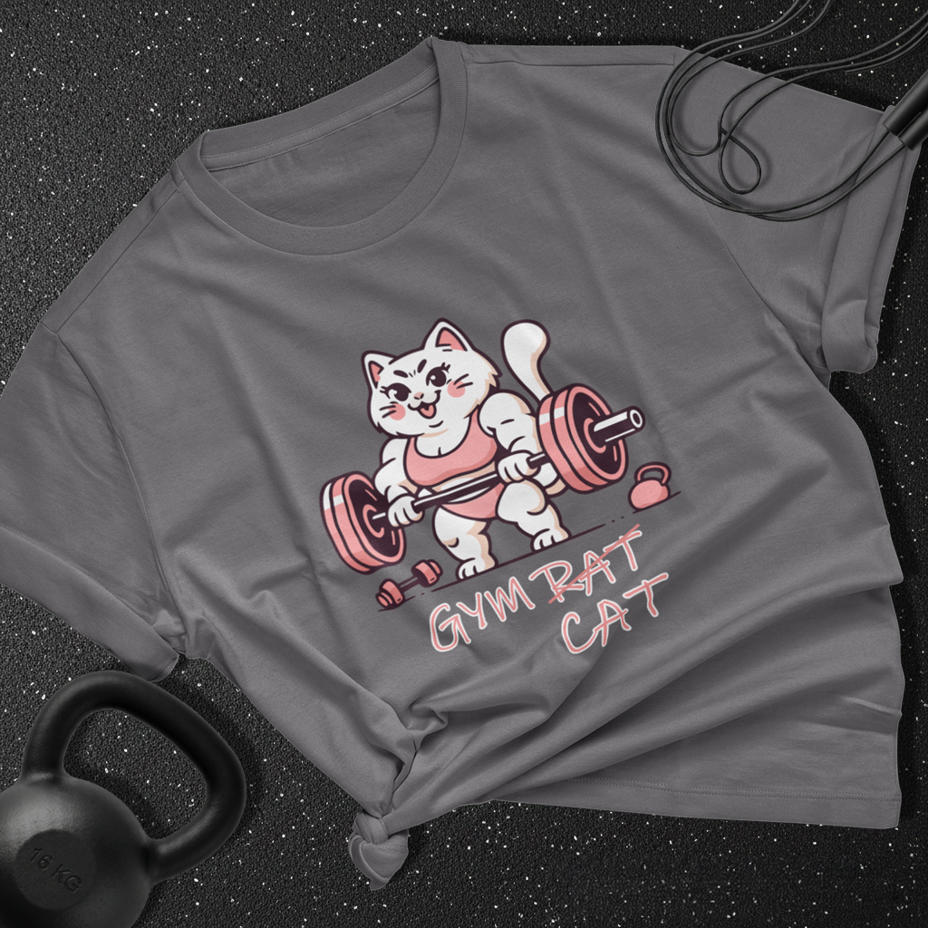 Gym Cat Cotton Tee