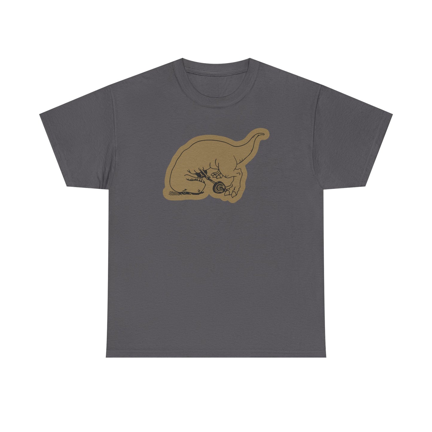 dinasour cannot lift Cotton T-shirt