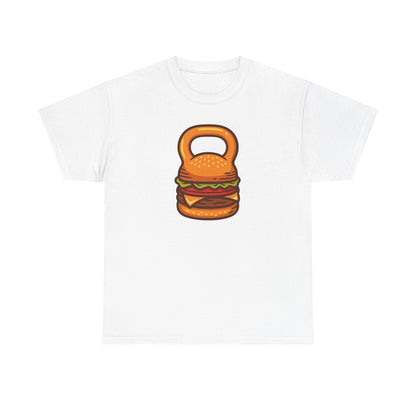 Burger Kettlebell Cotton T-shirt