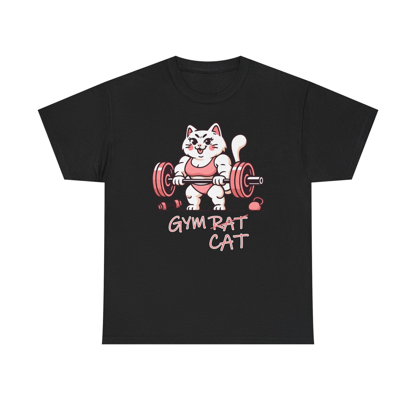 Gym Cat Cotton Tee