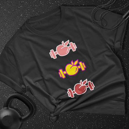 Colorful Dumbbells  Cotton T-shirt