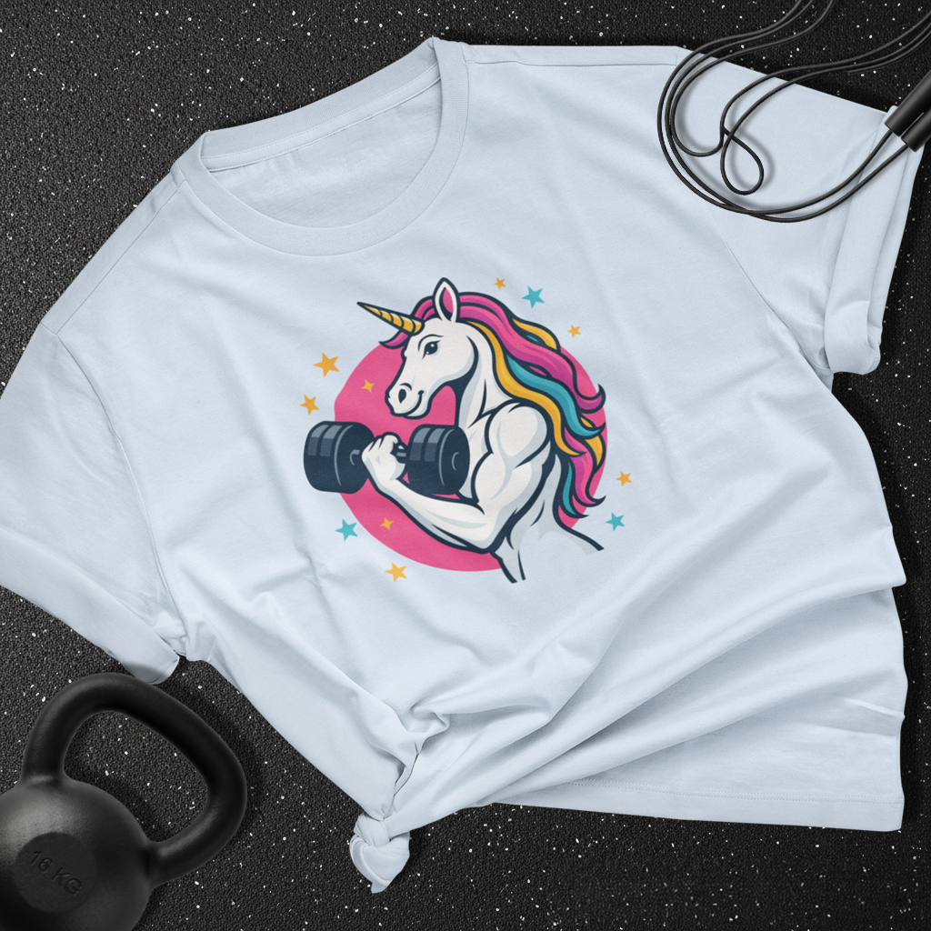 Unicorn the lifter Cotton Tee