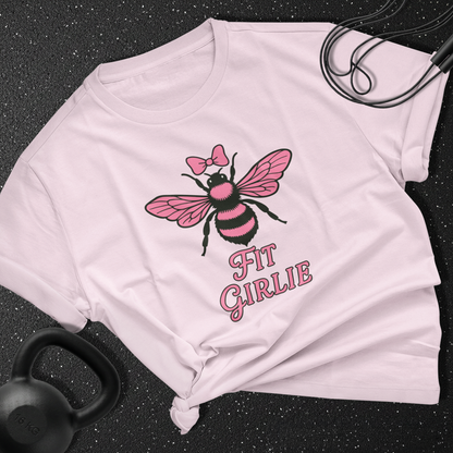 Bee a gym girlie Cotton T-shirt