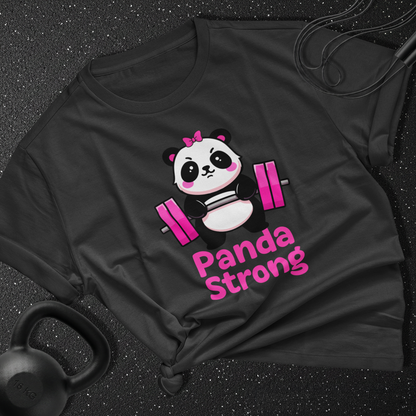Panda the lifter Cotton Tee