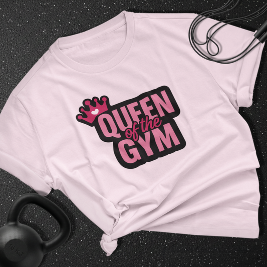 Queen Of The Gym Cotton Tee